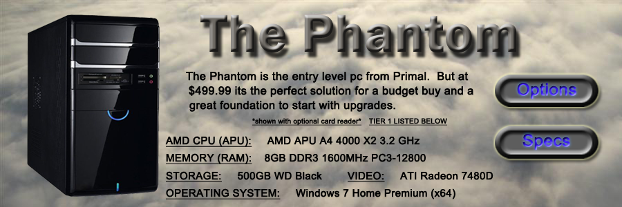 Cheap Gaming Computer Phantom